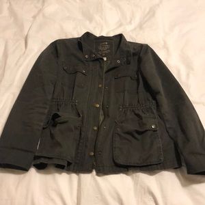 J Crew Army Green Boyfriend Field Jacket